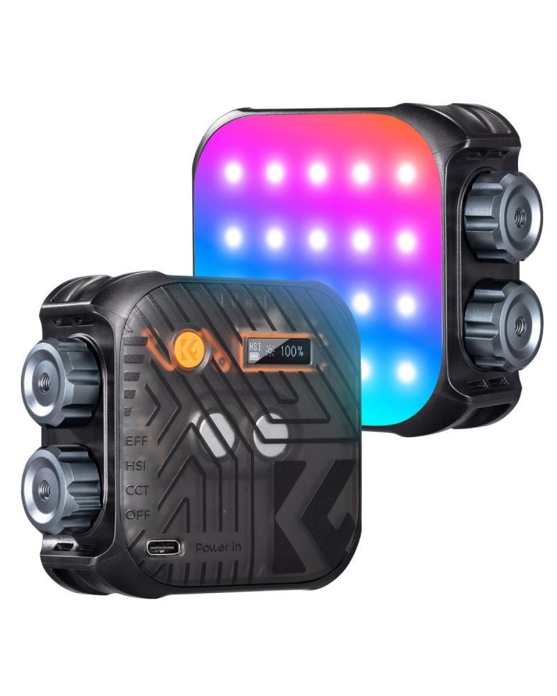 RGB відеосвітло K&F Concept Black