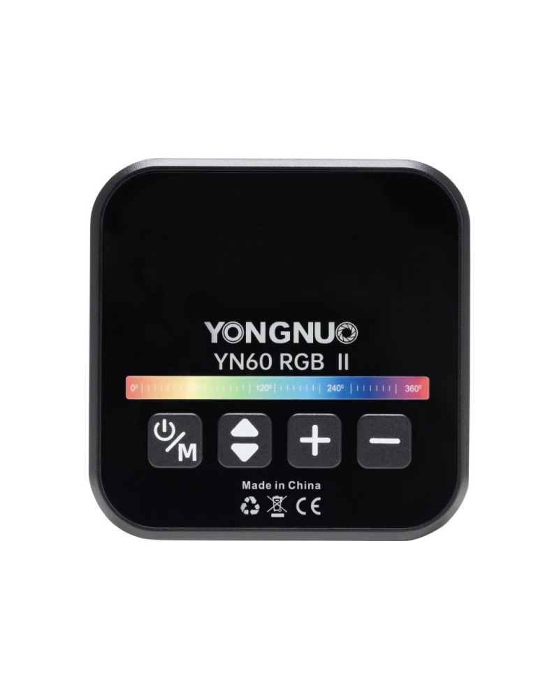 LED відеосвітло Yongnuo YN60 RGB II Black