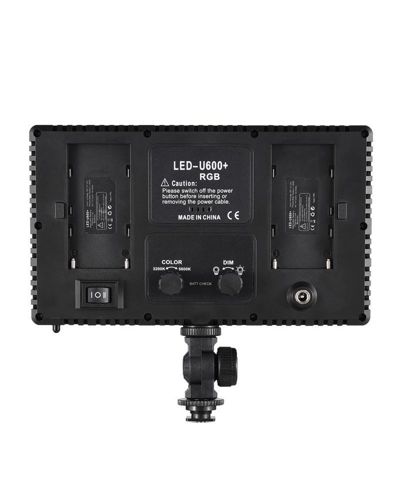 Прямокутне відеосвітло LED 600 3200K-5600K RGB